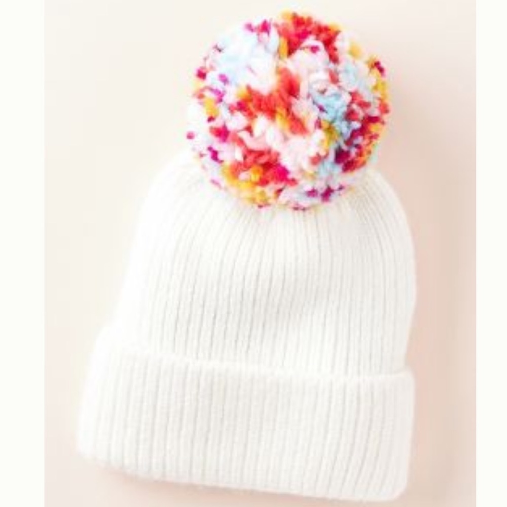 Pick a Pom & ribbed beanie Base ✨